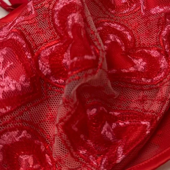 New! For Love And Lemons Heartbeat Underwire Bra Size 34DD 51131